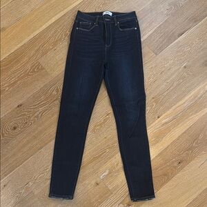 Just Black Skinny Dark Wash Jeans Modern Fit